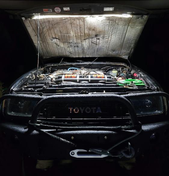 Under Hood LED Light Kit for ALL MAKES and Toyotas (4Runners, Tacomas, Sequoias, Tundras, LC, FJ, GX) - Xtrusion Overland