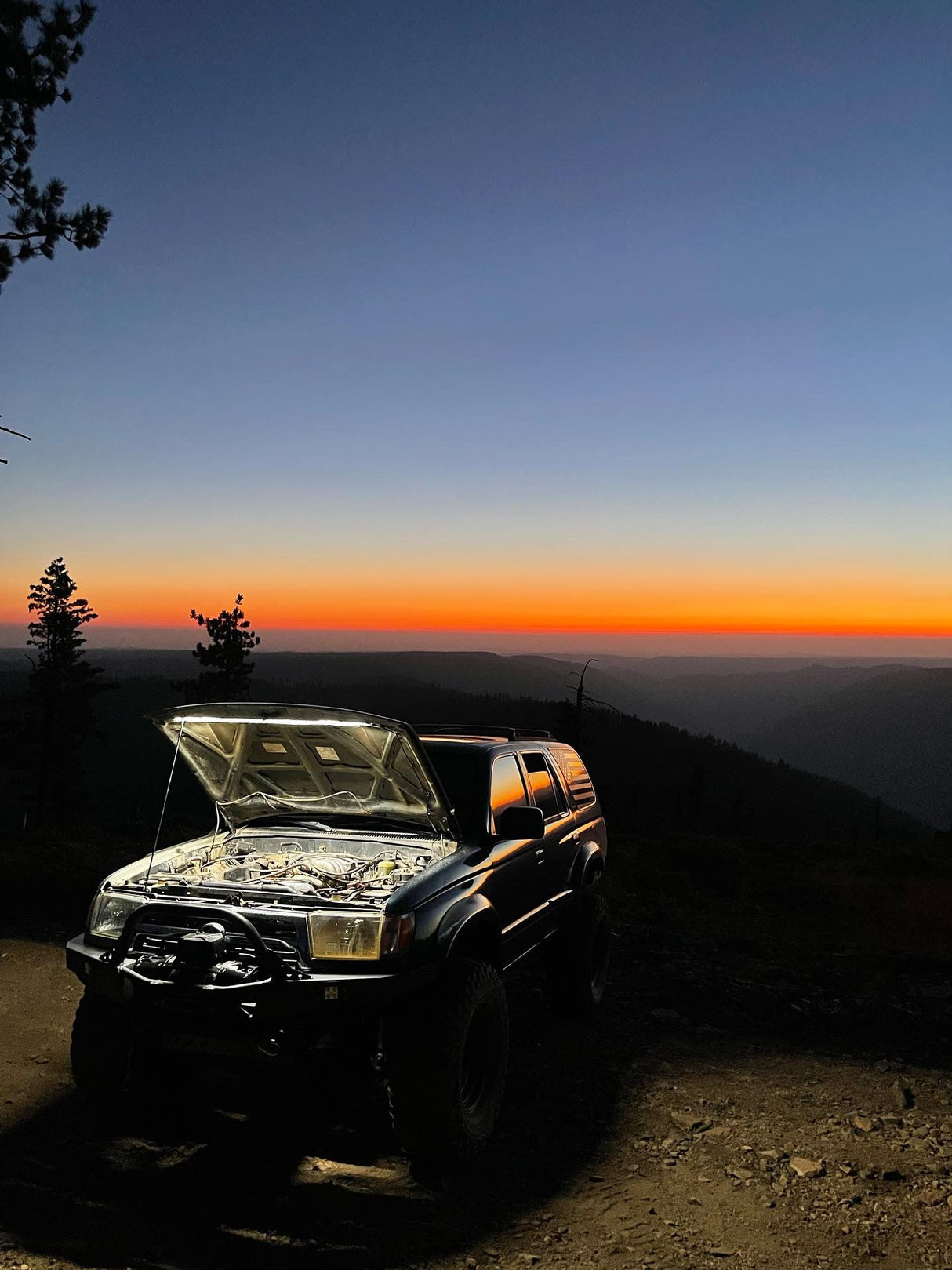Under Hood LED Light Kit for ALL MAKES and Toyotas (4Runners, Tacomas, Sequoias, Tundras, LC, FJ, GX) - Xtrusion Overland