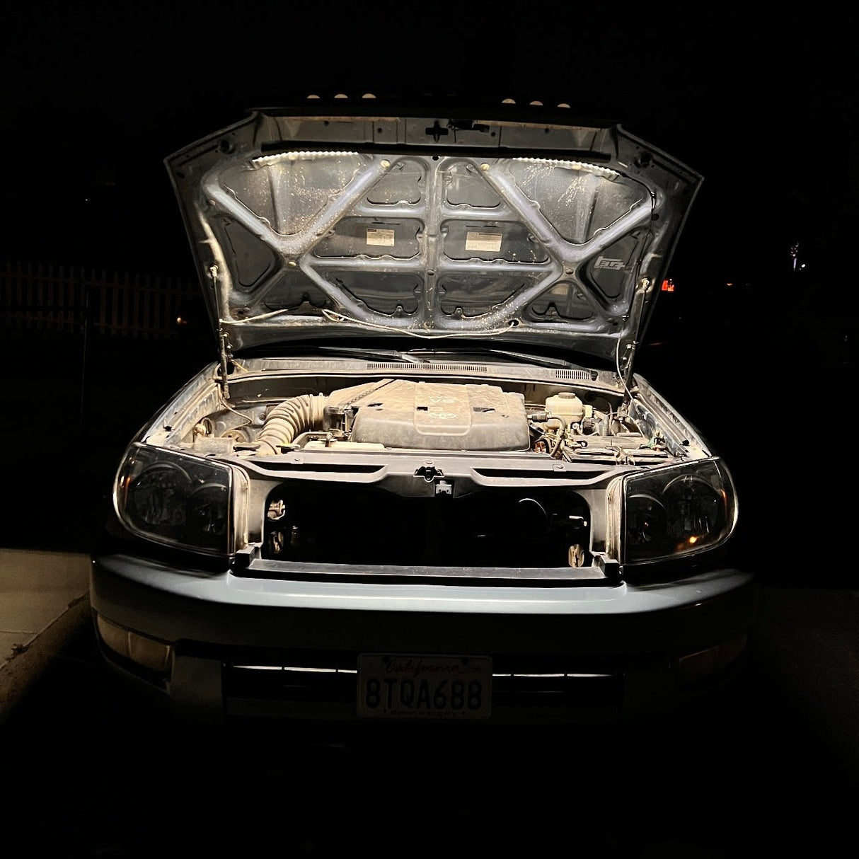 Under Hood LED Light Kit for ALL MAKES and Toyotas (4Runners, Tacomas, Sequoias, Tundras, LC, FJ, GX) - Xtrusion Overland