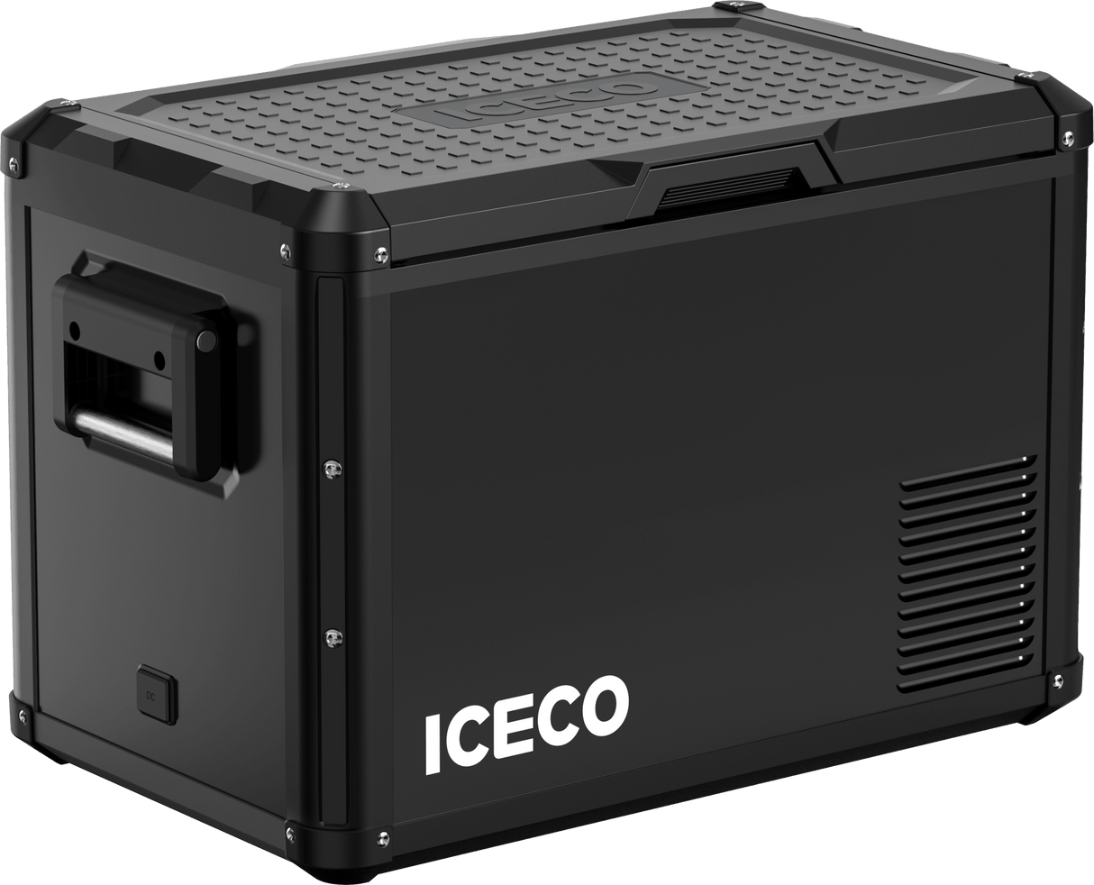 VL45ProD Dual Zone Portable Freezer - Black | ICECO - Xtrusion Overland