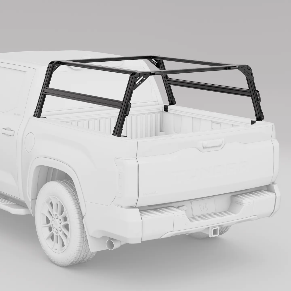 XTR1 Bed Rack for Toyota Tundra – View 60 | Xtrusion Overland