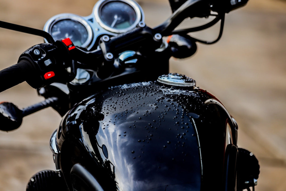 WASH&WHIPS MotoPro Motorcycle Detailing Kit - Bug Remover, Leather Care, Ceramic Spray - Xtrusion Overland