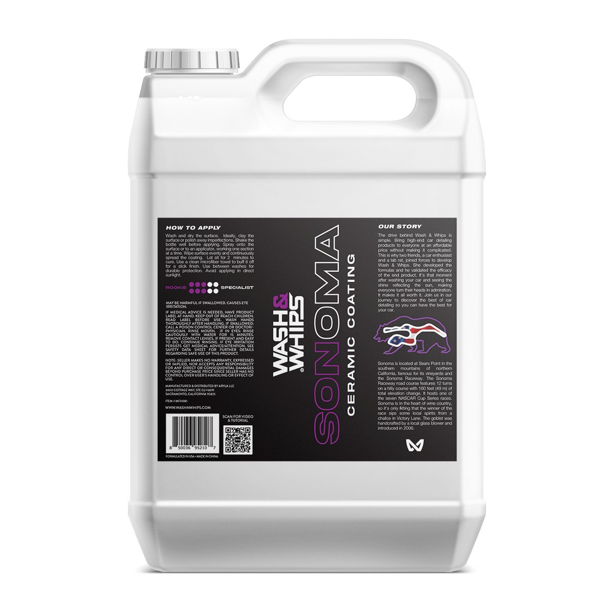 WASH&WHIPS Sonoma Ceramic Finishing Coating Spray - 9H - Xtrusion Overland