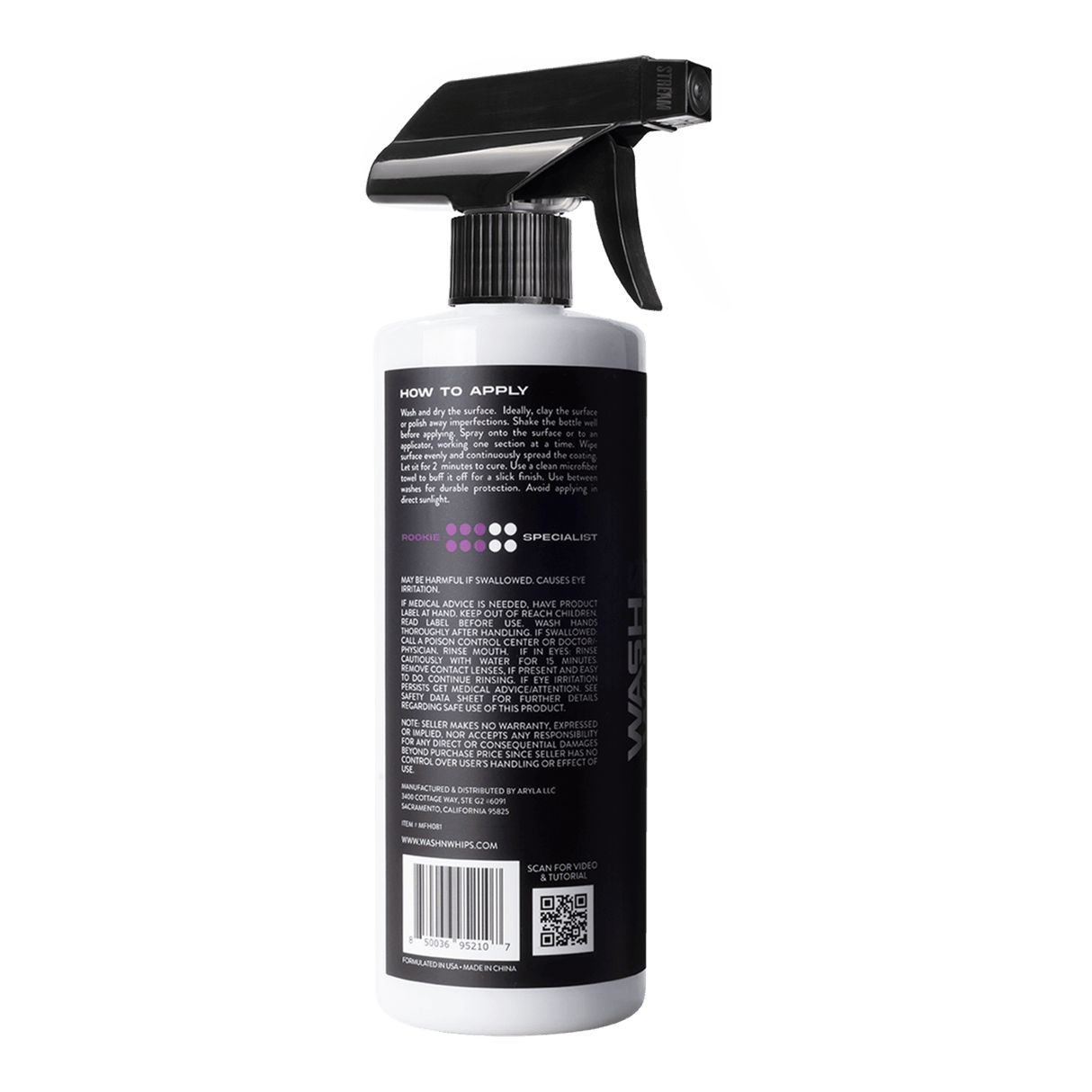 WASH&WHIPS Sonoma Ceramic Finishing Coating Spray - 9H - Xtrusion Overland