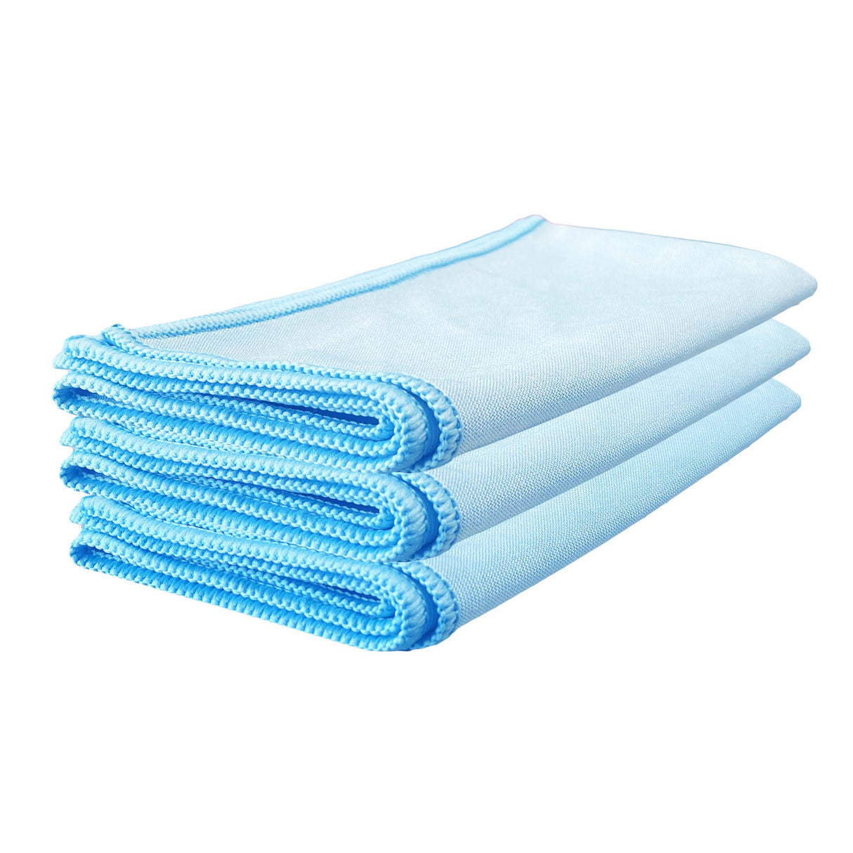 WASH&WHIPS Wipe Once Microfiber Glass Cleaning Cloth Pro - 3 Pack - Xtrusion Overland