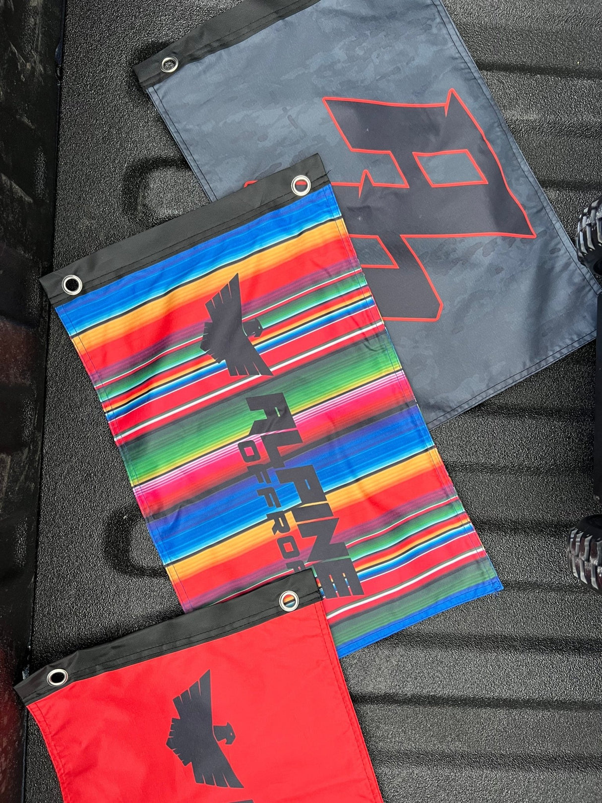 Whip Flags 12” X 18” - Xtrusion Overland