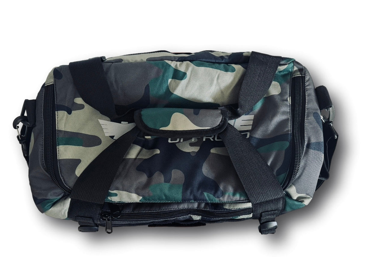 Woodland Camo Tactical Duffle Bag - Xtrusion Overland