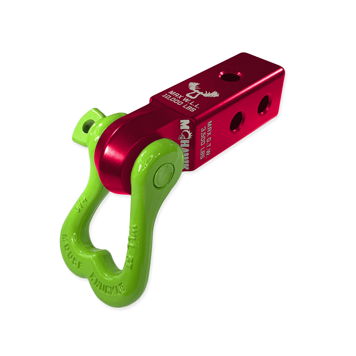 XL 3/4 Shackle and Mohawk 2.0 Receiver Combo - Xtrusion Overland