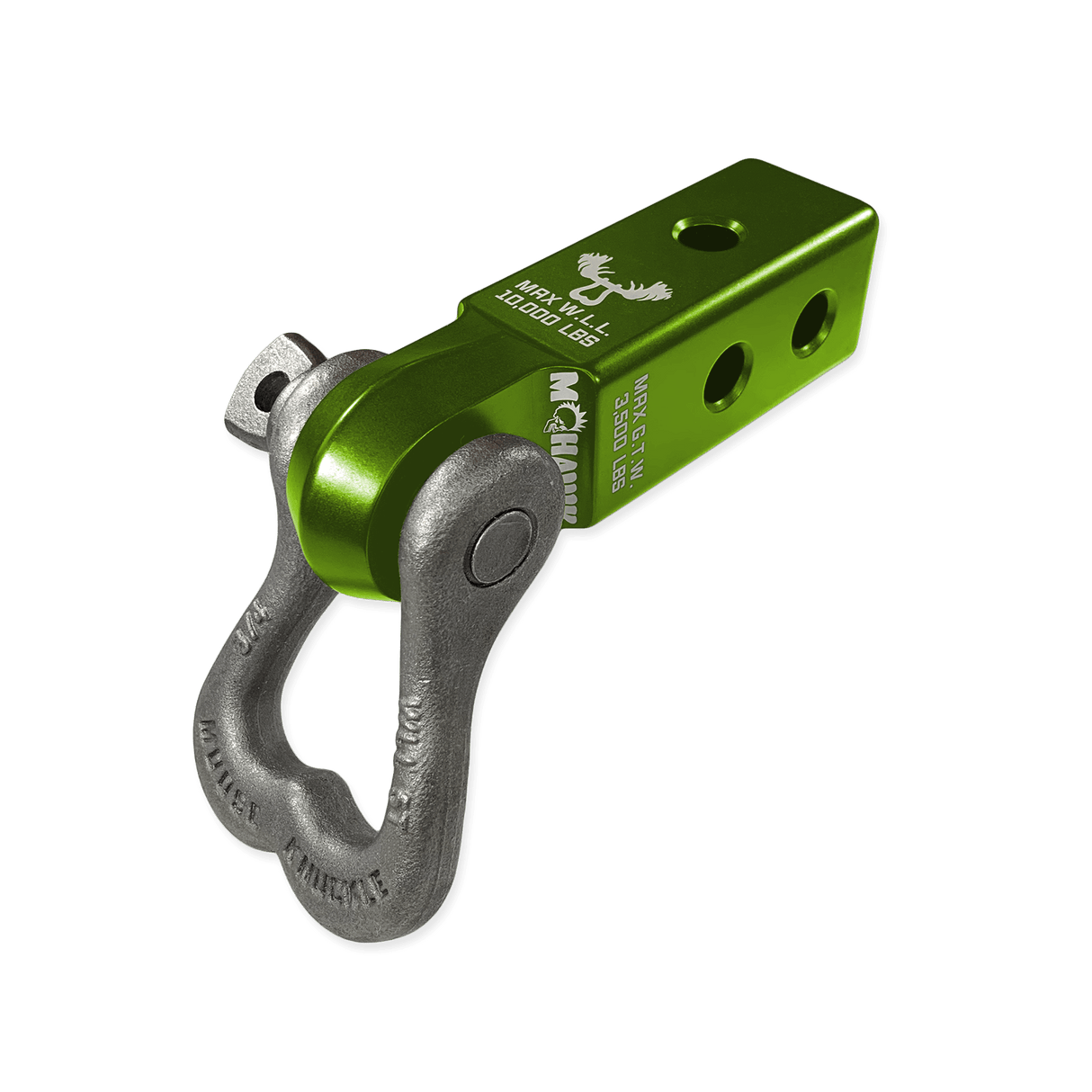 XL 3/4 Shackle and Mohawk 2.0 Receiver Combo - Xtrusion Overland