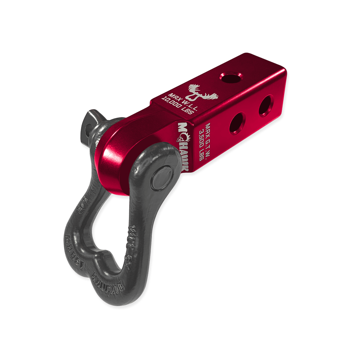 XL 3/4 Shackle and Mohawk 2.0 Receiver Combo - Xtrusion Overland
