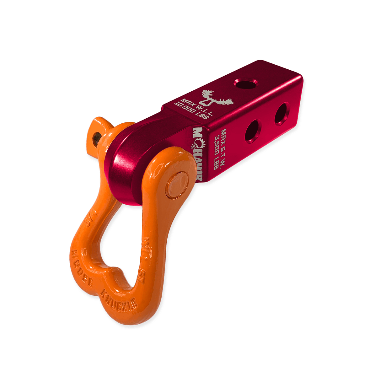 XL 3/4 Shackle and Mohawk 2.0 Receiver Combo - Xtrusion Overland