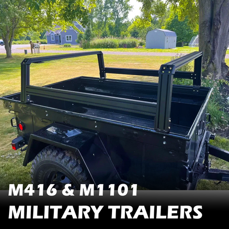 Military Trailer Bed Racks