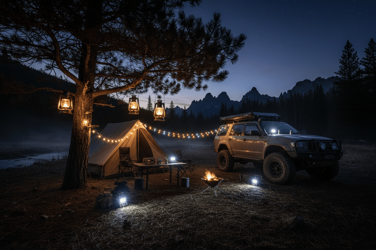 Camp Lights - Xtrusion Overland