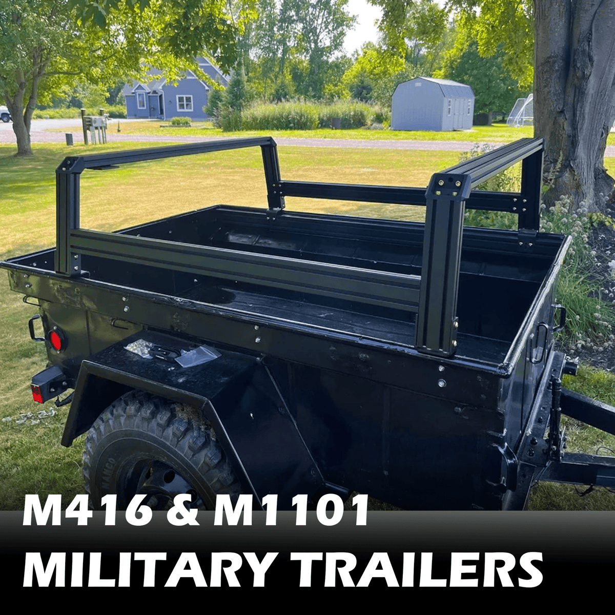 Military Trailer Bed Racks - Xtrusion Overland