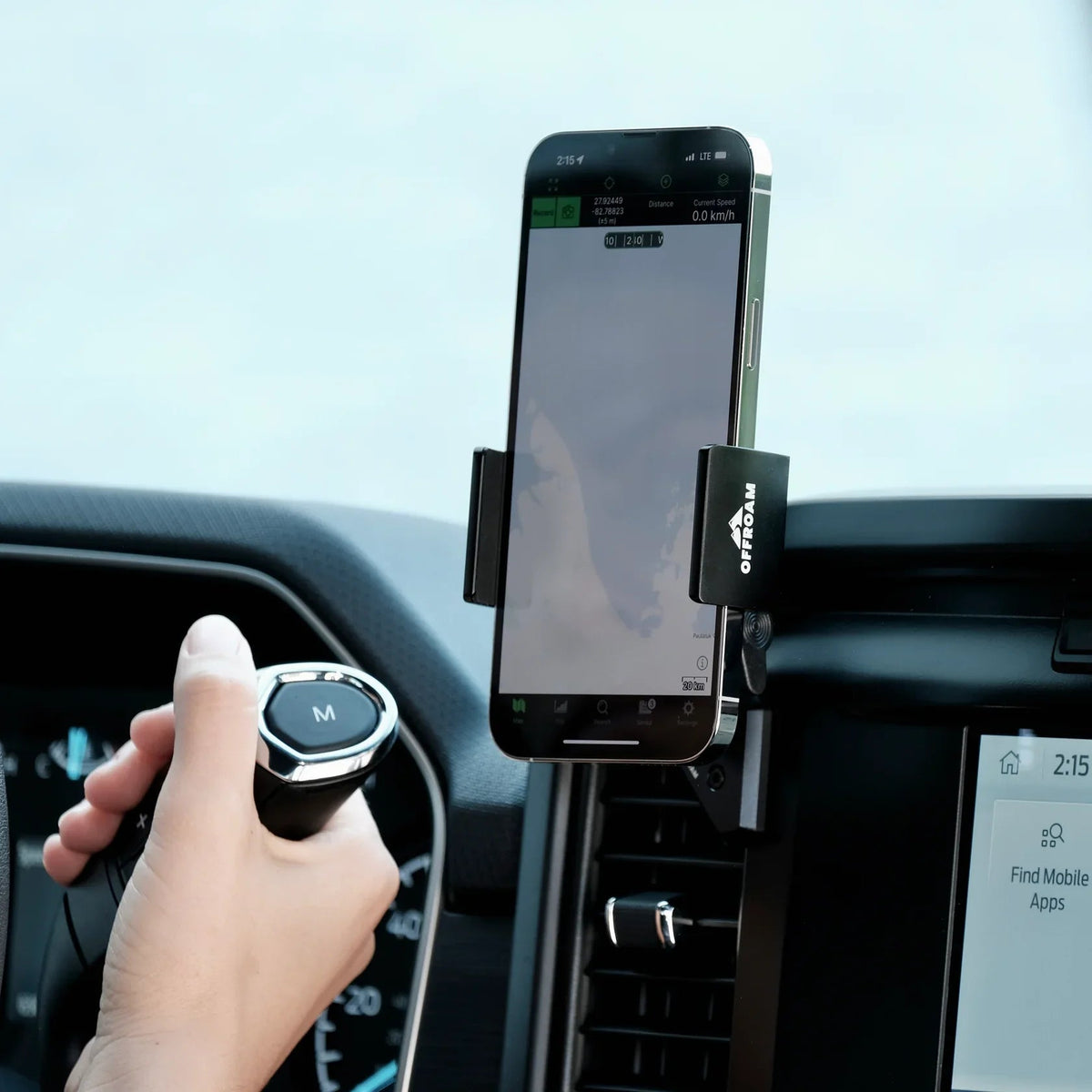 Phone Mounts - Ford F-150 & F-250 - Xtrusion Overland