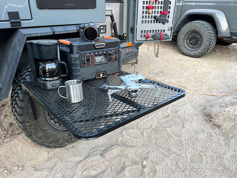 Tail Gater Tire Table - Xtrusion Overland