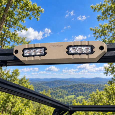 XTR third brake light in tan without camera cutout for XTR1, XTR3, XBRS- Xtrusion Overland