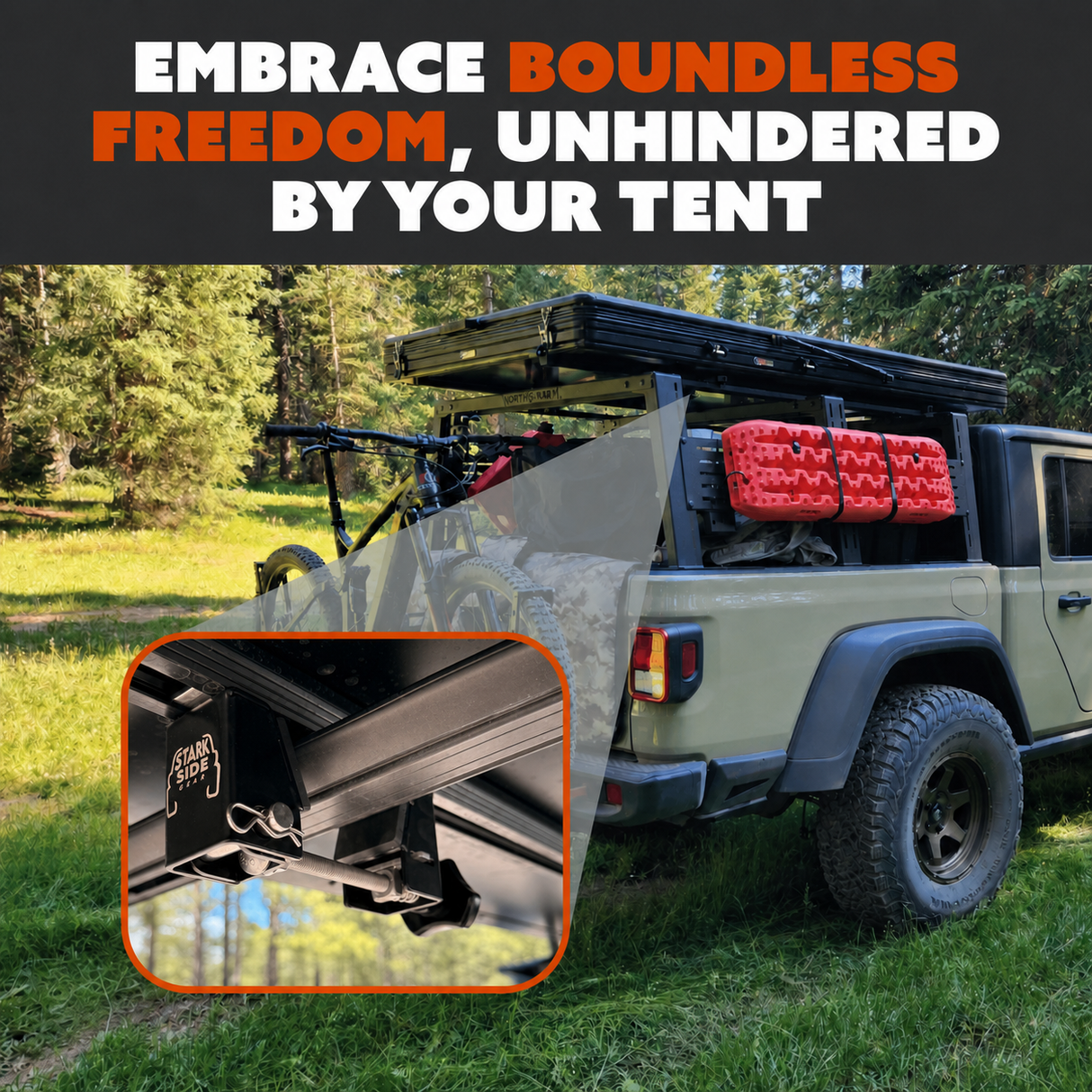 The Slipstream - Quick Release Tent Mounts (Option A)