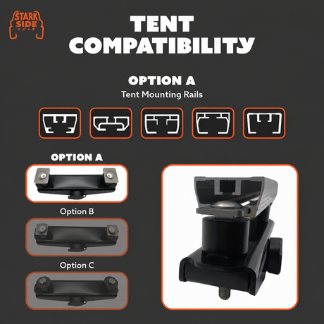 The Gatekeeper - Locking Tent Mount (Option A)