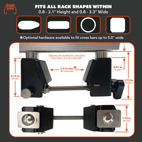 The Slipstream - Quick Release Tent Mounts (Option A)