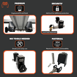 The Slipstream - Quick Release Tent Mounts