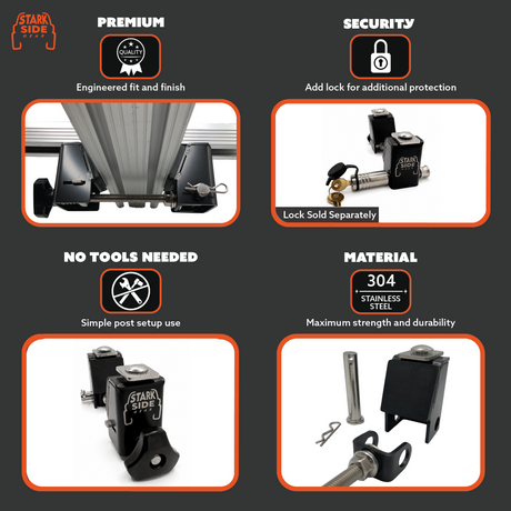 The Slipstream - Quick Release Tent Mounts