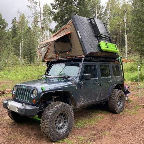 STEALTH HARDSHELL ROOFTOP TENT, ABS, 3 PERSON, BLACK, SOLD BY TUFF STUFF OVERLAND
