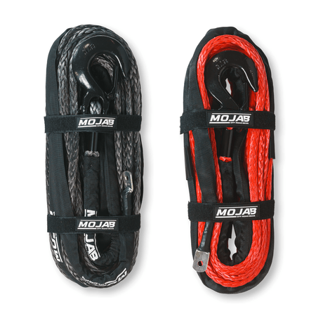 1/2'' x 78' Synthetic Winch Rope with Removable Forged Winch Hook - Xtrusion Overland