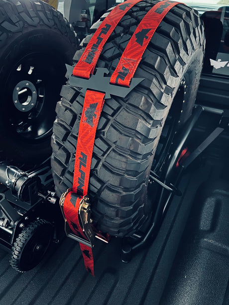 Alpine Double Eagle Straps- Red Dazzle (single strap)