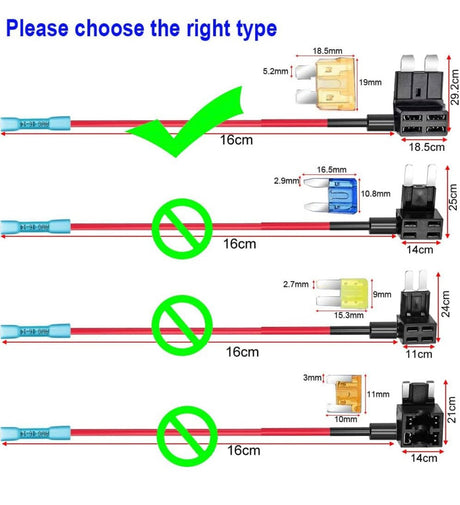 12V ADD A FUSE KIT FUSE - LO PROFILE MINI BLADE FUSE - Xtrusion Overland