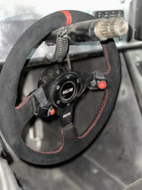 13.5'' MOJAB Flat Steering Wheel Leather or Suede - Xtrusion Overland