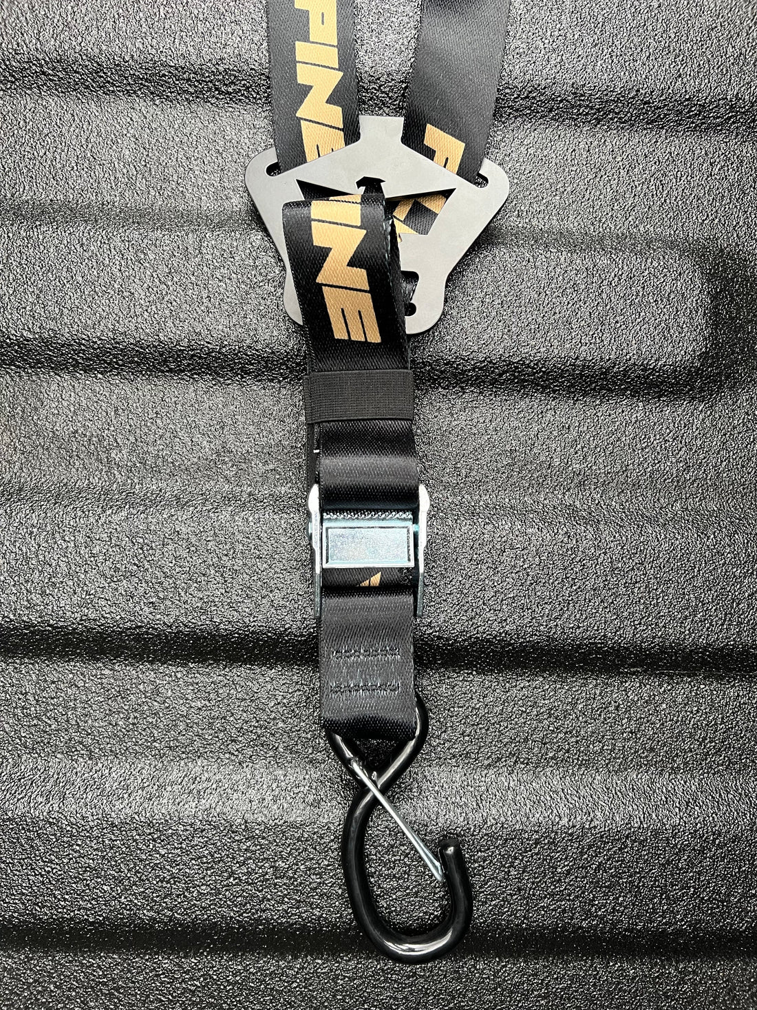 Dual Y Fuel Jug Strap-Gold and Black