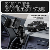 ‘15-‘20 Ford F-150, ‘17-‘22 Super Duty, ‘18-‘21 Expedition LINK™ Vent Mount Bracket With 20LITE Phone Holder | (See Compatibility Info For Year/Trim Details) | Choose Your Arm Length - Xtrusion Overland