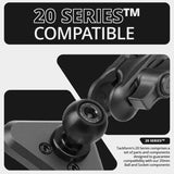 ‘15-‘20 Ford F-150, ‘17-‘22 Super Duty, ‘18-‘21 Expedition LINK™ Vent Mount Bracket With MagSafe Phone Holder | 2" Arm | (See Compatibility Info For Year/Trim Details) - Xtrusion Overland