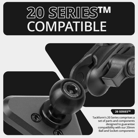 ‘15-‘20 Ford F-150, ‘17-‘22 Super Duty, ‘18-‘21 Expedition LINK™ Vent Mount Bracket With MagSafe Phone Holder | 2" Arm | (See Compatibility Info For Year/Trim Details) - Xtrusion Overland