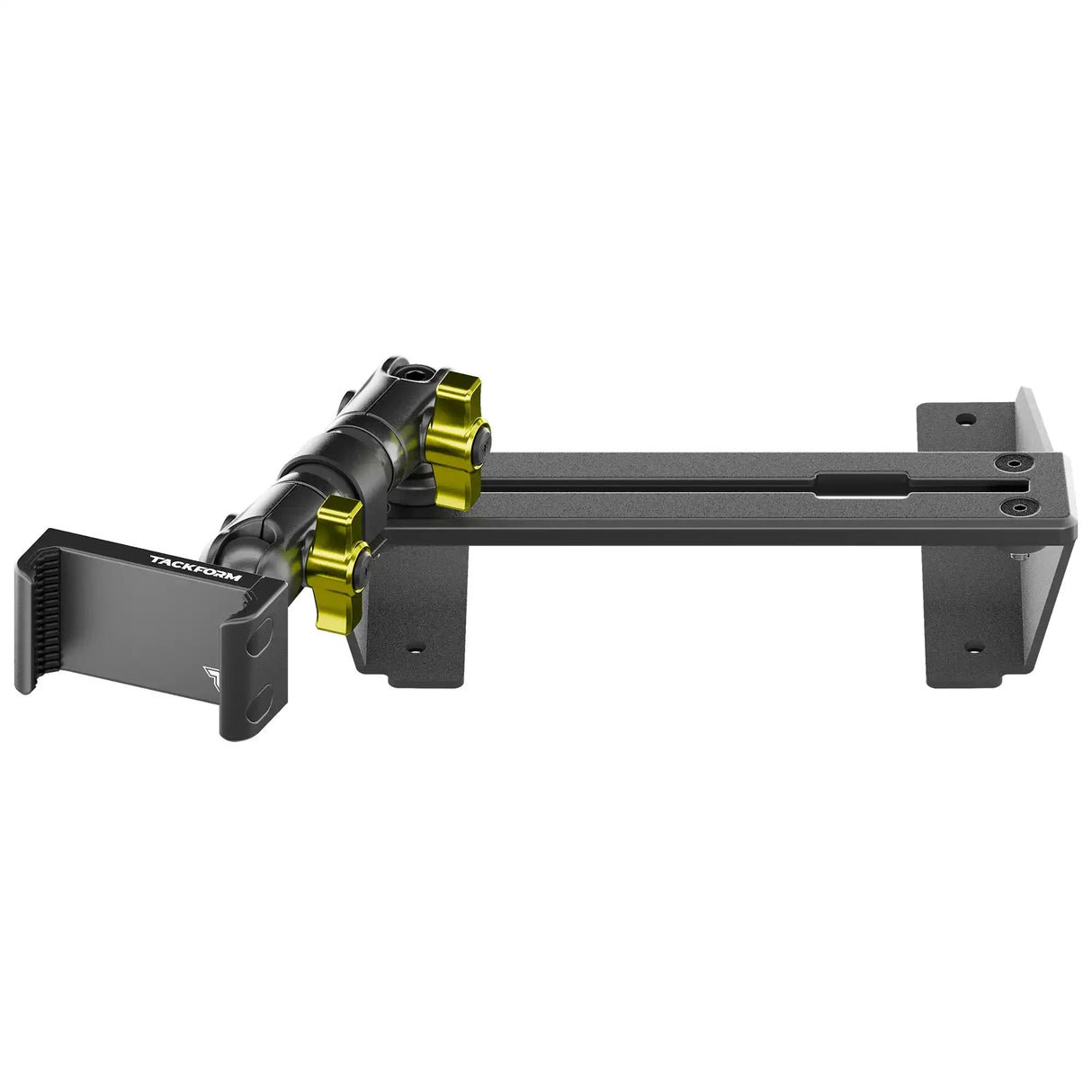 ‘15-‘20 Ford F-150, ‘17-‘22 Super Duty, ‘18-‘21 Expedition (See Compatibility Info For Year/Trim Details) Tackform Slim Track Dash Bracket With 20LITE Phone Mount - Xtrusion Overland