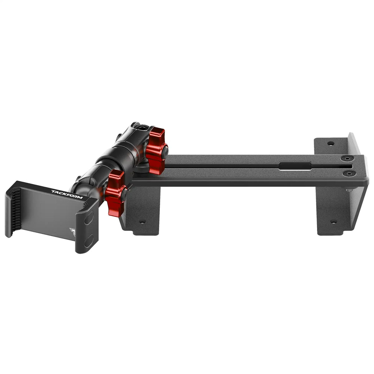 ‘15-‘20 Ford F-150, ‘17-‘22 Super Duty, ‘18-‘21 Expedition (See Compatibility Info For Year/Trim Details) Tackform Slim Track Dash Bracket With 20LITE Phone Mount - Xtrusion Overland