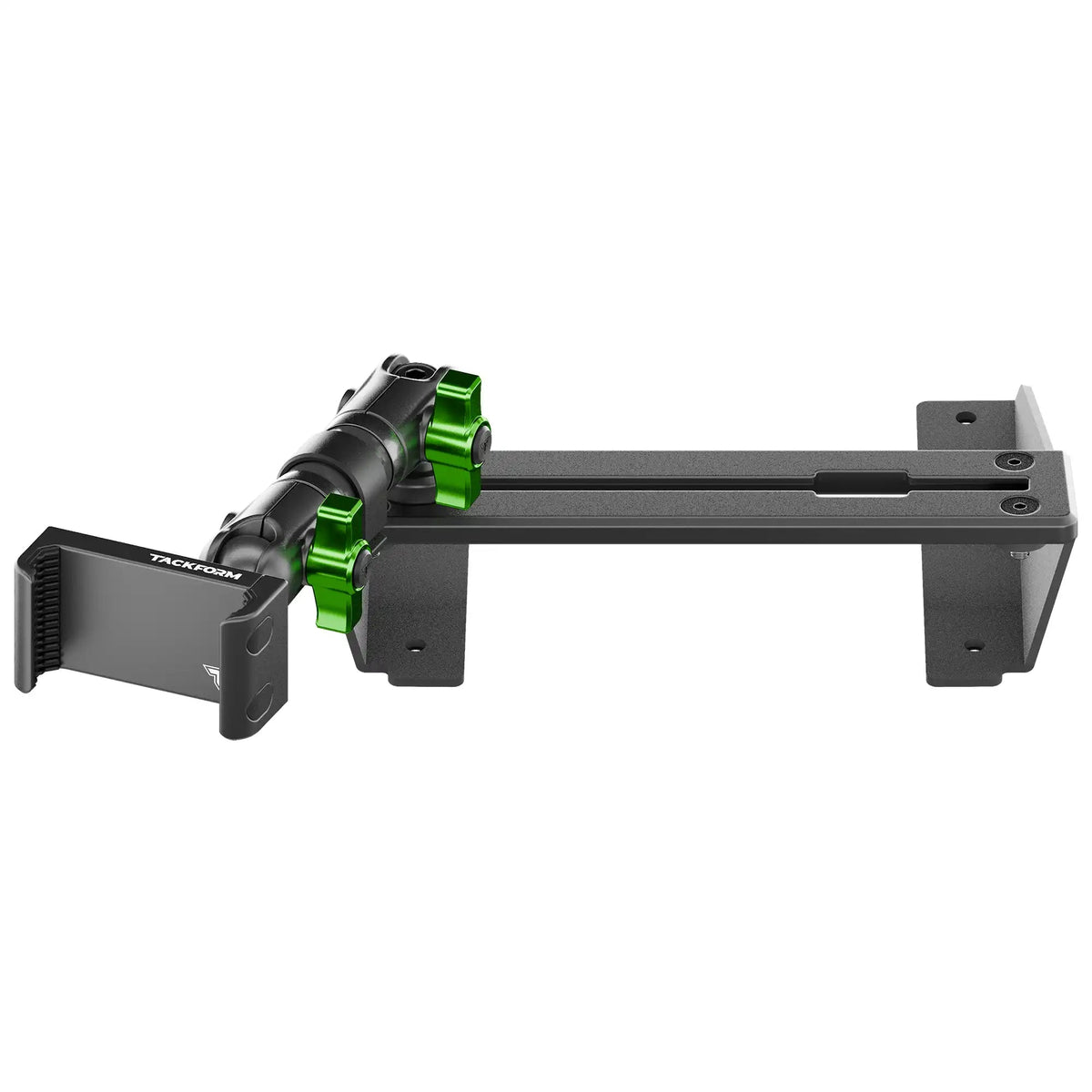 ‘15-‘20 Ford F-150, ‘17-‘22 Super Duty, ‘18-‘21 Expedition (See Compatibility Info For Year/Trim Details) Tackform Slim Track Dash Bracket With 20LITE Phone Mount - Xtrusion Overland
