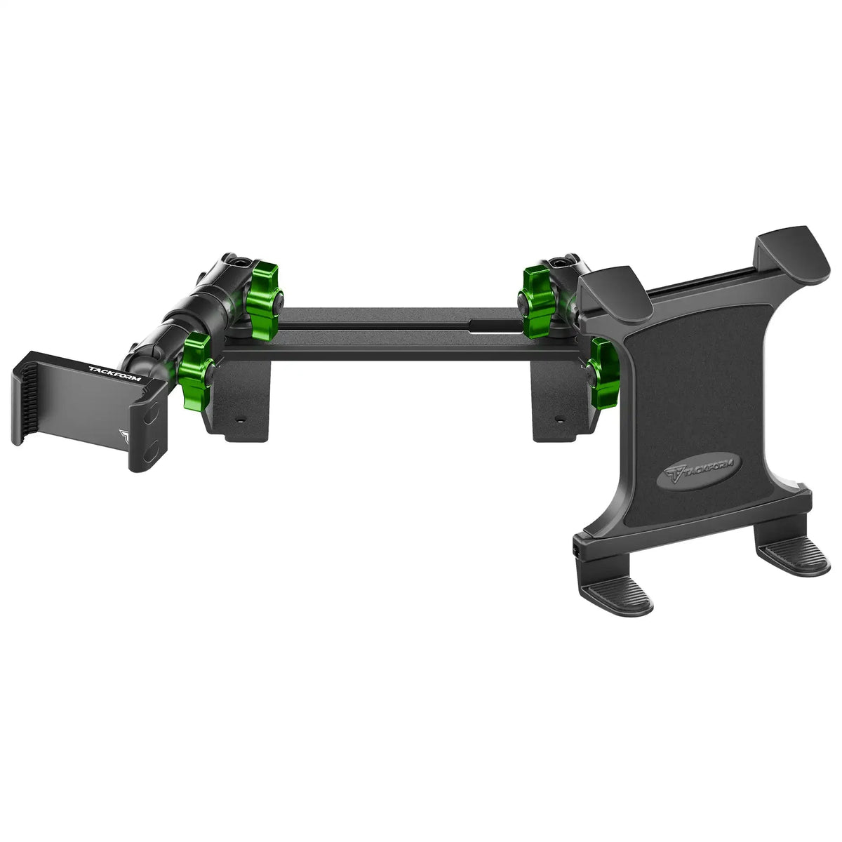 ‘15-‘20 Ford F-150, ‘17-‘22 Super Duty, ‘18-‘21 Expedition (See Compatibility Info For Year/Trim Details) Tackform Slim Track Dash Bracket With 20LITE Phone & Tablet Mounts - Xtrusion Overland