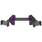 ‘15-‘20 Ford F-150, ‘17-‘22 Super Duty, ‘18-‘21 Expedition (See Compatibility Info For Year/Trim Details) Tackform Slim Track Dash Bracket With Dual 20LITE Phone Mounts - Xtrusion Overland