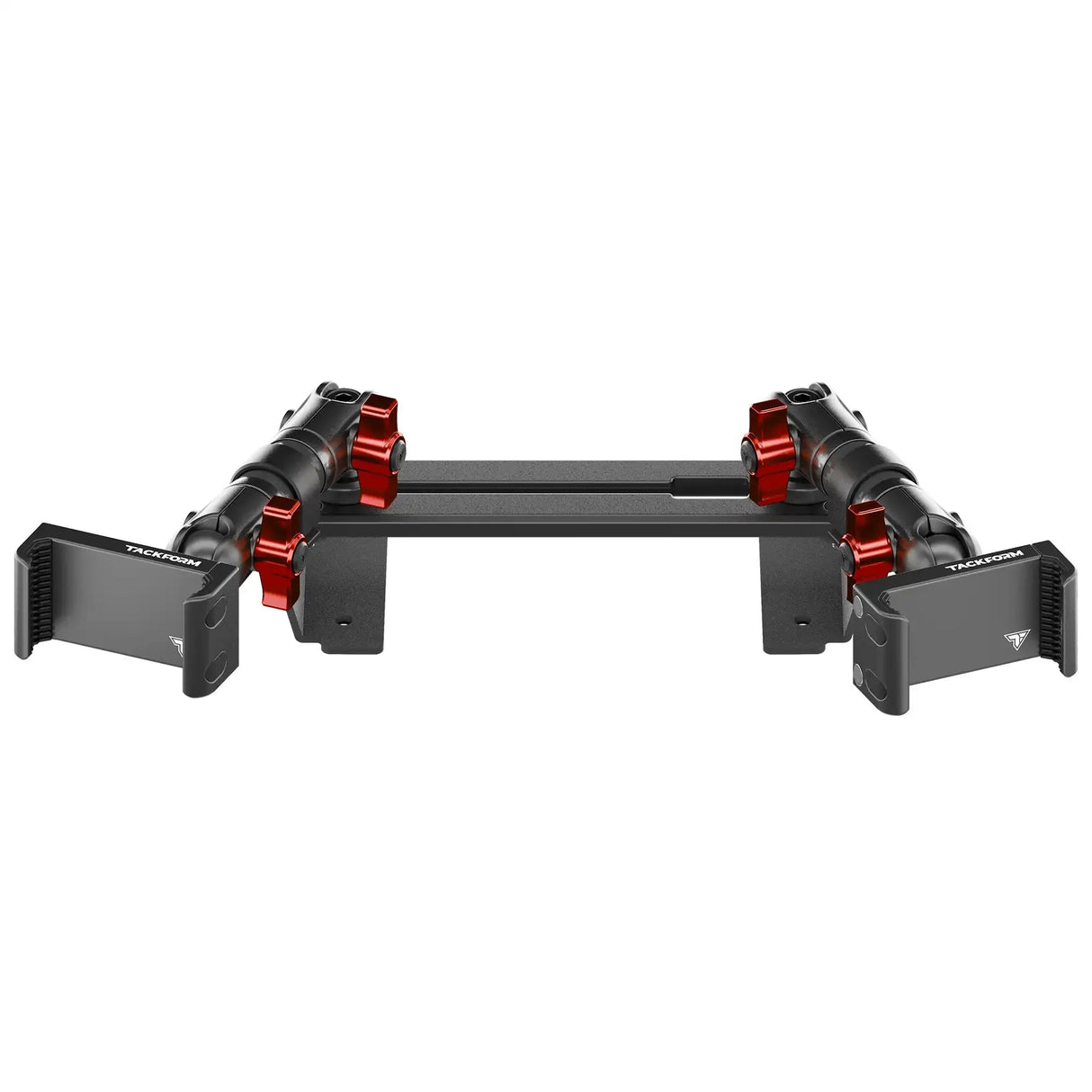 ‘15-‘20 Ford F-150, ‘17-‘22 Super Duty, ‘18-‘21 Expedition (See Compatibility Info For Year/Trim Details) Tackform Slim Track Dash Bracket With Dual 20LITE Phone Mounts - Xtrusion Overland