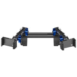 ‘15-‘20 Ford F-150, ‘17-‘22 Super Duty, ‘18-‘21 Expedition (See Compatibility Info For Year/Trim Details) Tackform Slim Track Dash Bracket With Dual 20LITE Phone Mounts - Xtrusion Overland