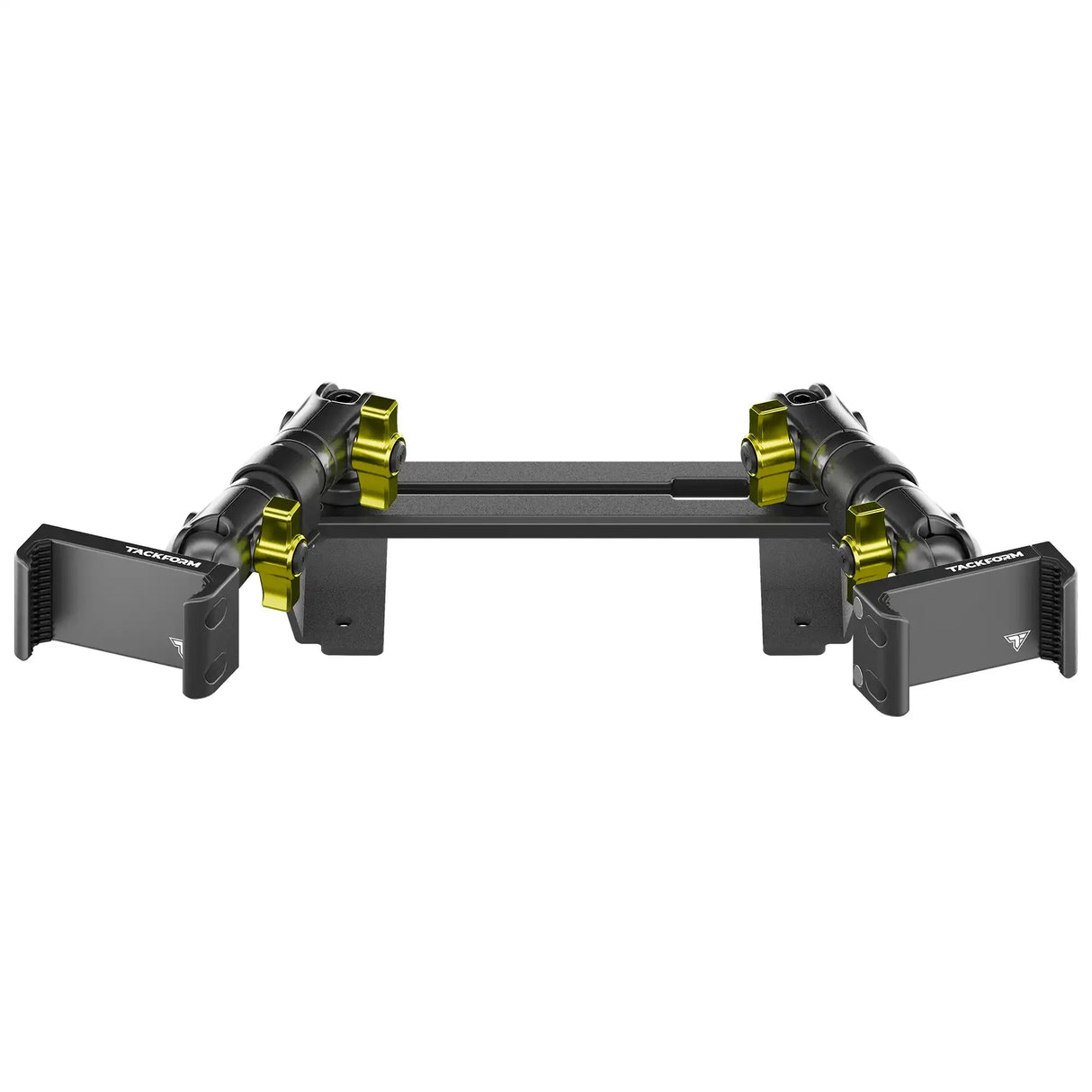 ‘15-‘20 Ford F-150, ‘17-‘22 Super Duty, ‘18-‘21 Expedition (See Compatibility Info For Year/Trim Details) Tackform Slim Track Dash Bracket With Dual 20LITE Phone Mounts - Xtrusion Overland