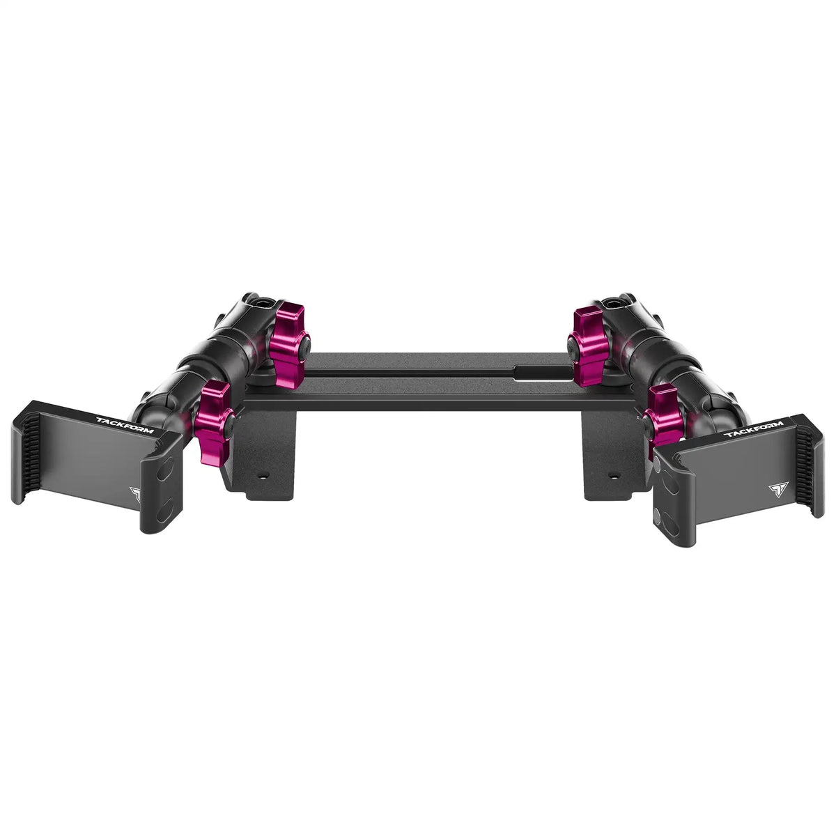 ‘15-‘20 Ford F-150, ‘17-‘22 Super Duty, ‘18-‘21 Expedition (See Compatibility Info For Year/Trim Details) Tackform Slim Track Dash Bracket With Dual 20LITE Phone Mounts - Xtrusion Overland