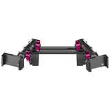 ‘15-‘20 Ford F-150, ‘17-‘22 Super Duty, ‘18-‘21 Expedition (See Compatibility Info For Year/Trim Details) Tackform Slim Track Dash Bracket With Dual 20LITE Phone Mounts - Xtrusion Overland