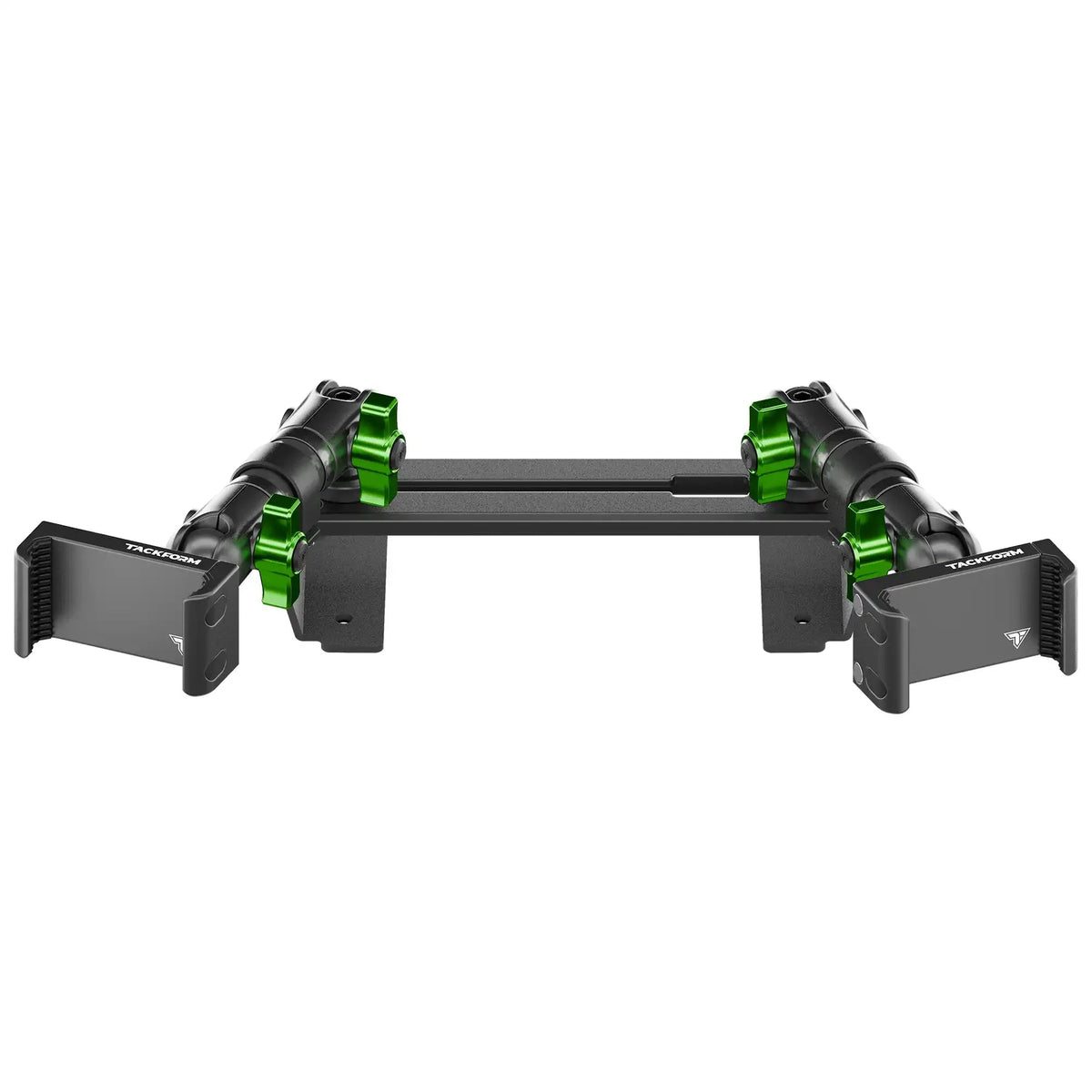 ‘15-‘20 Ford F-150, ‘17-‘22 Super Duty, ‘18-‘21 Expedition (See Compatibility Info For Year/Trim Details) Tackform Slim Track Dash Bracket With Dual 20LITE Phone Mounts - Xtrusion Overland