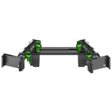 ‘15-‘20 Ford F-150, ‘17-‘22 Super Duty, ‘18-‘21 Expedition (See Compatibility Info For Year/Trim Details) Tackform Slim Track Dash Bracket With Dual 20LITE Phone Mounts - Xtrusion Overland