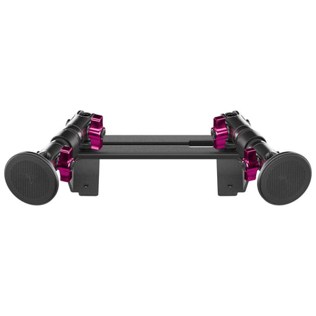 ‘15-‘20 Ford F-150, ‘17-‘22 Super Duty, ‘18-‘21 Expedition (See Compatibility Info For Year/Trim Details) Tackform Slim Track Dash Bracket With Dual MagSafe Phone Mounts - Xtrusion Overland