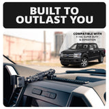 ‘15-‘20 Ford F-150, ‘17-‘22 Super Duty, ‘18-‘21 Expedition Tackform Assault Track Picatinny Dash Bracket With 20LITE Phone Mount - Xtrusion Overland