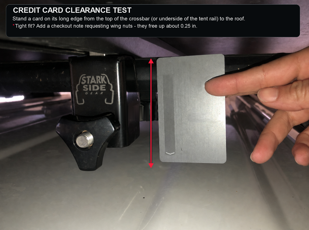 The Slipstream - Quick Release Tent Mounts (Option A)